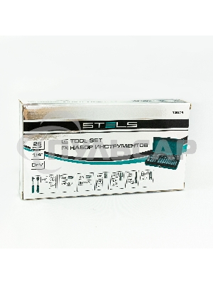 Набор торцевых головок с трещоткой, 1/4