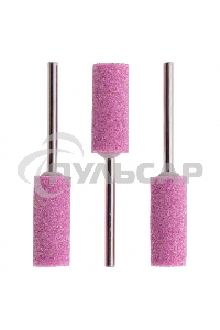 Шарошка абразивная, цилиндр удлин., 10 x 25 мм, хвостовик 3 мм, F80, 3шт. Matrix