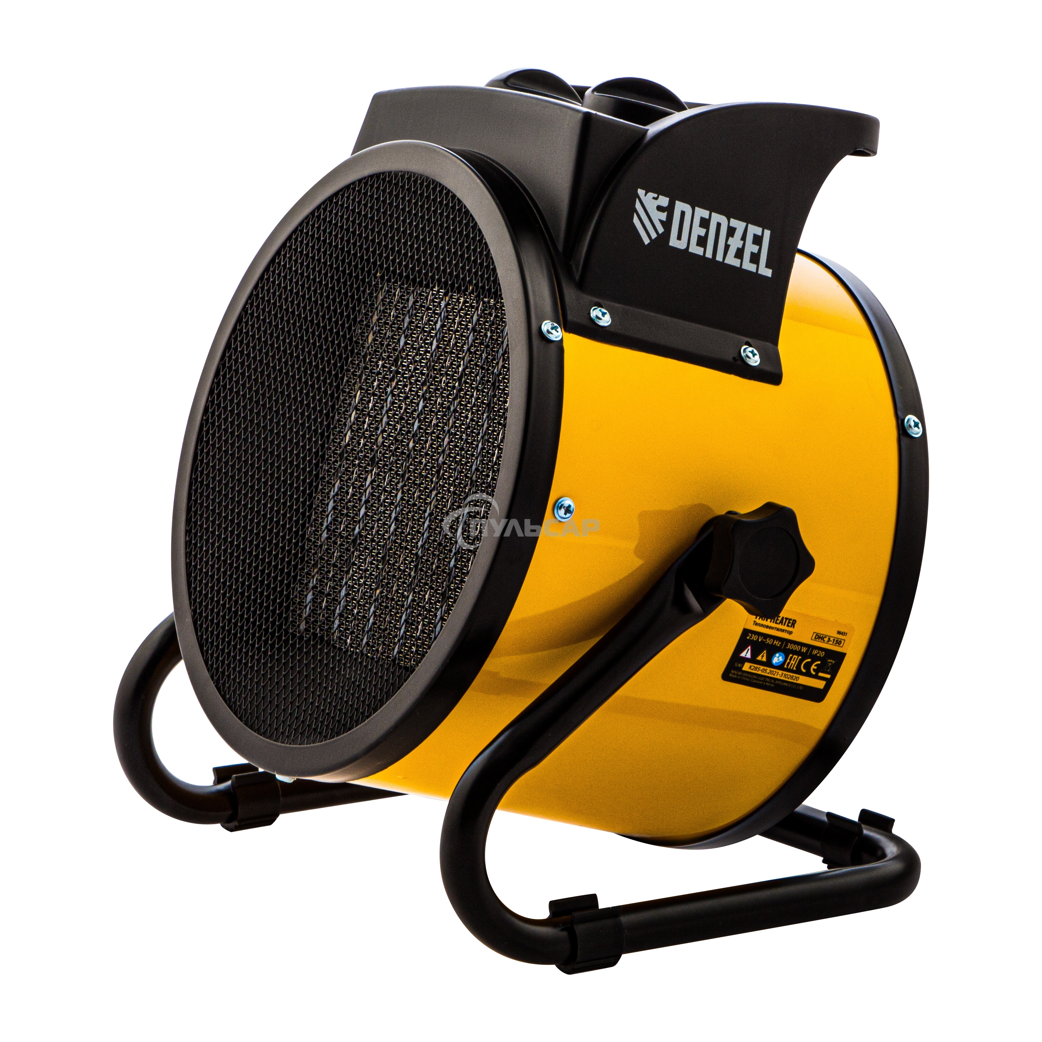 Тепловая пушка Denzel DHC 3-150 96431 3кВт 150м3/ч 30м2 2.75кг