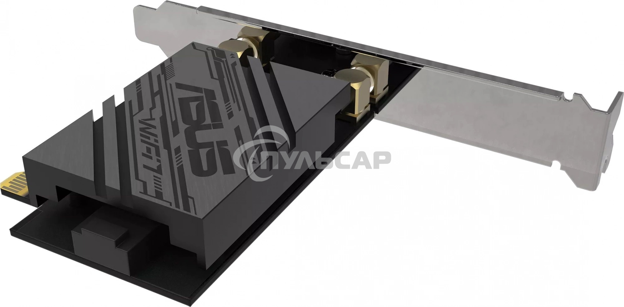 Сетевой адаптер Wi-Fi + Bluetooth Asus PCE-BE92BT BE9400 PCI Express (ант.внеш.несъем.) 2ант.