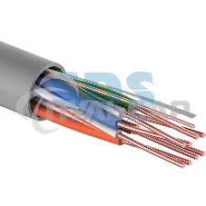 Кабель UTP Rexant 4PR 24AWG, CU (медь), CAT5e, 100 МГц, PVC, серый, бухта 25 м