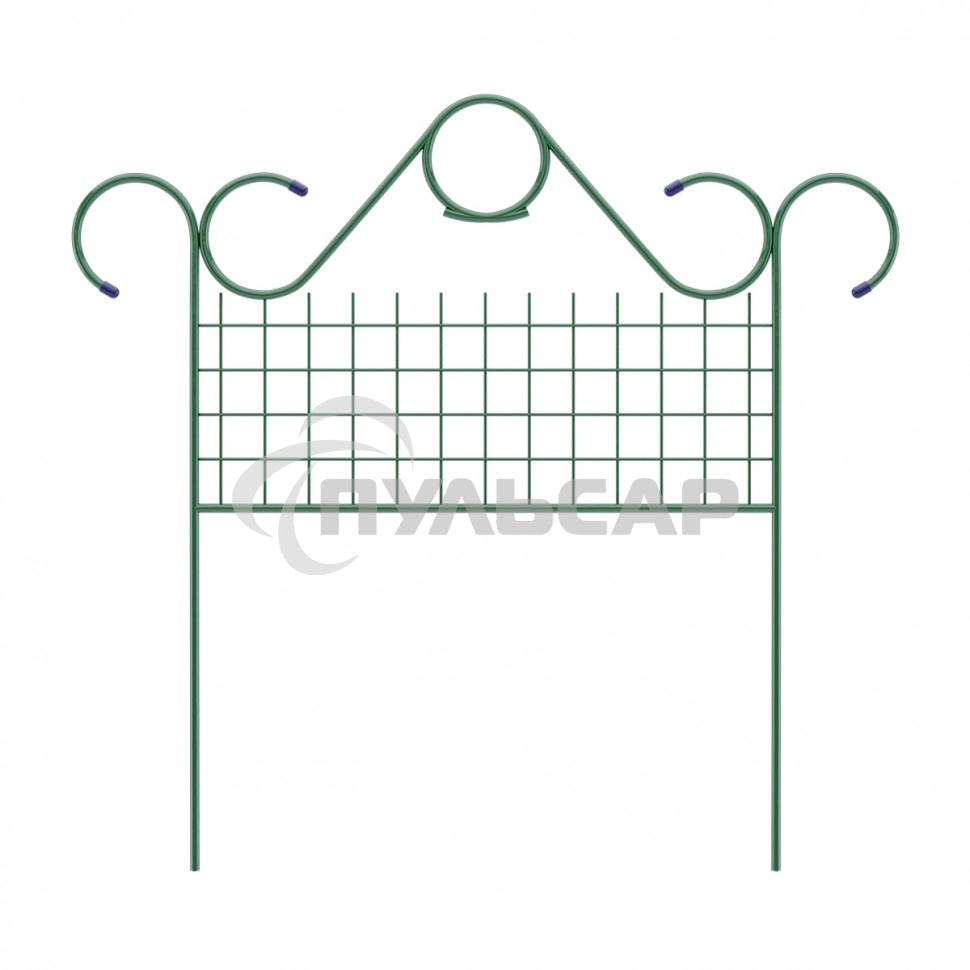 Заборчик садово-парковый, классический, 0,7х0,9 м Россия