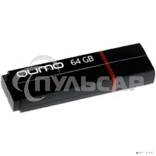 Флешка USB 3.0 QUMO 64 Gb, Speedster черный