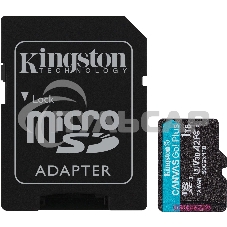 Флеш карта Kingston 1Tb microSDXC Canvas Go Plus 170R A2 U3 V30 Card + ADP/ Kingston 1Tb microSDXC Canvas Go Plus 170R A2 U3 V30 Card + ADP