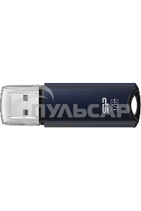 Флешка USB R/W 32 Gb Silicon Power Marvel M02, USB 3.0, синий