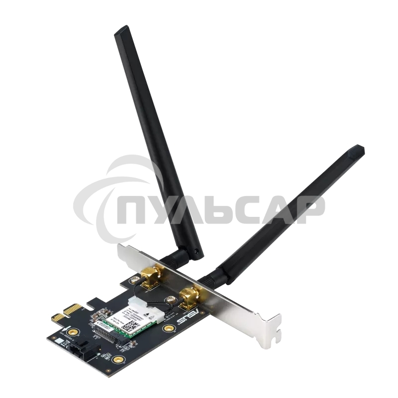 Сетевой адаптер ASUS PCE-AX1800 WIFI 802.11ax, 2402 + 574Mbpsб PCI-E Adapter, 2 антенны; 90IG07A0-MO0B00