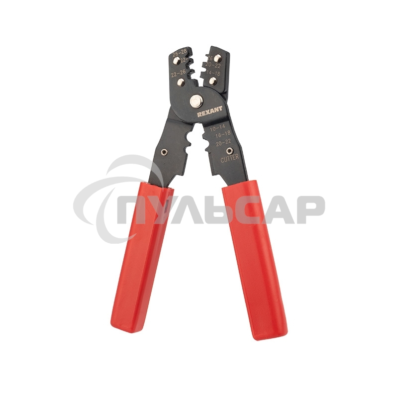 Инструменты Rexant HT-202B (12-3032) Кримпер для обжима изолированных и неизолированных клемм 0.10 - 6.0 мм (TL-202B)