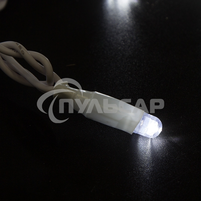 Гирлянда Neon-night Нить 10м, с эффектом мерцания, белый ПВХ, 24В, белый