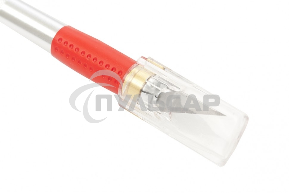 Нож Matrix для дизайнерских работ, двухкомпонентная рукоятка, 5 запасных лезвий