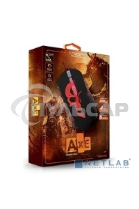 Мышь проводная Qumo Dragon War Axe M07 черный, 2400 dpi, USB, кнопки - 6