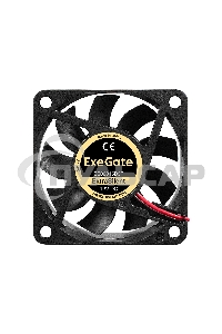 Вентилятор для корпуса ExeGate ExtraSilent ES06015B3P черный, 60 мм, 2500 об/мин, 17 дБ, 3 pin