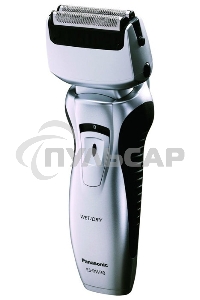 Электробритва сетчатая Panasonic ES-RW30S реж.эл.:2 питан.:аккум. серебристый
