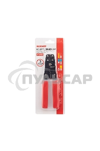 Инструменты Rexant HT-202B (12-3032) Кримпер для обжима изолированных и неизолированных клемм 0.10 - 6.0 мм (TL-202B)