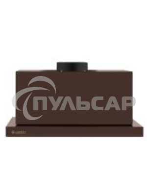 Вытяжка встраиваемая Gefest ВО 4501 К4 коричневый, 50 см, 600 куб. м/ч, 77 дБ