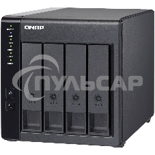 Полка расширения сетевого хранилища без дисков channel QNAP DAS TR-004 4 Bay 2.5/3.5 SATA Type-C USB 3.1 Gen 1 (5 Gb/s ) Direct Attached Storage with Hardware RAID