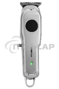 Машинка для стрижки Hyundai H-HC7111 серебристый/черный 3Вт (насадок в компл:3шт)