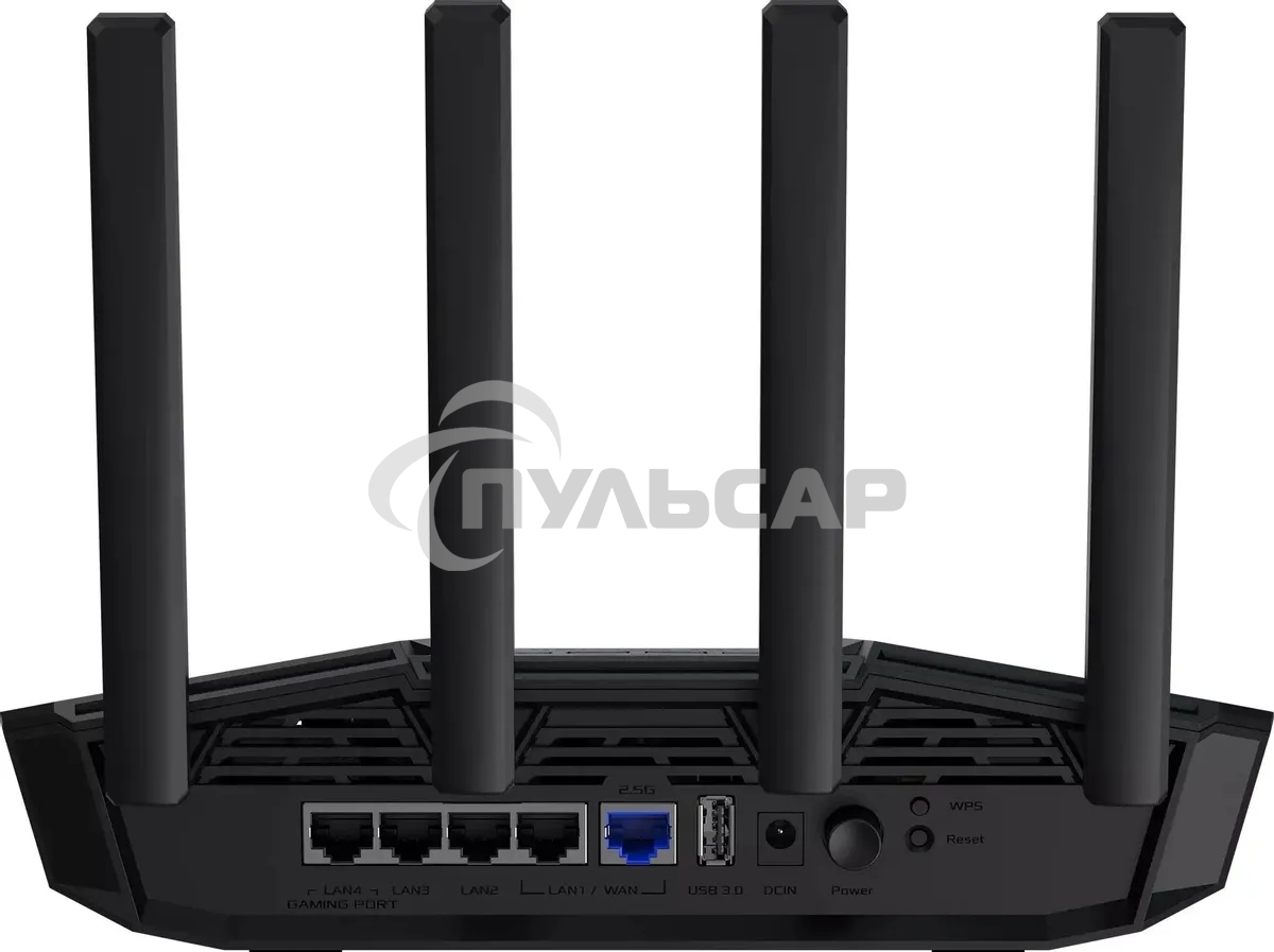 Роутер беспроводной Asus TUF-BE3600 BE3600 100/1000/2500BASE-T черный