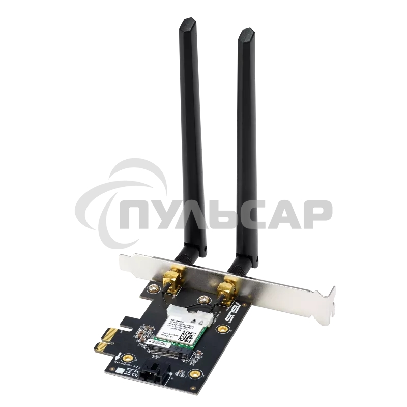 Сетевой адаптер ASUS PCE-AX1800 WIFI 802.11ax, 2402 + 574Mbpsб PCI-E Adapter, 2 антенны; 90IG07A0-MO0B00