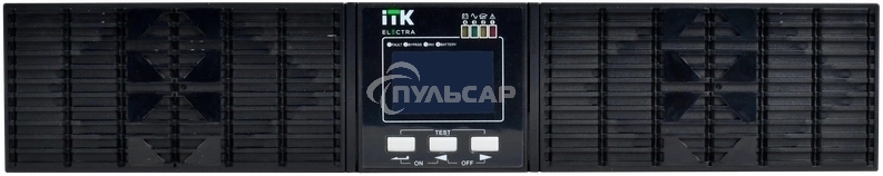 Источник бесперебойного питания однофазный Online 1000 Ва/1000 Вт, Rack mount, c LCD дисплеем 24VDC с АКБ 2U 2х9AH