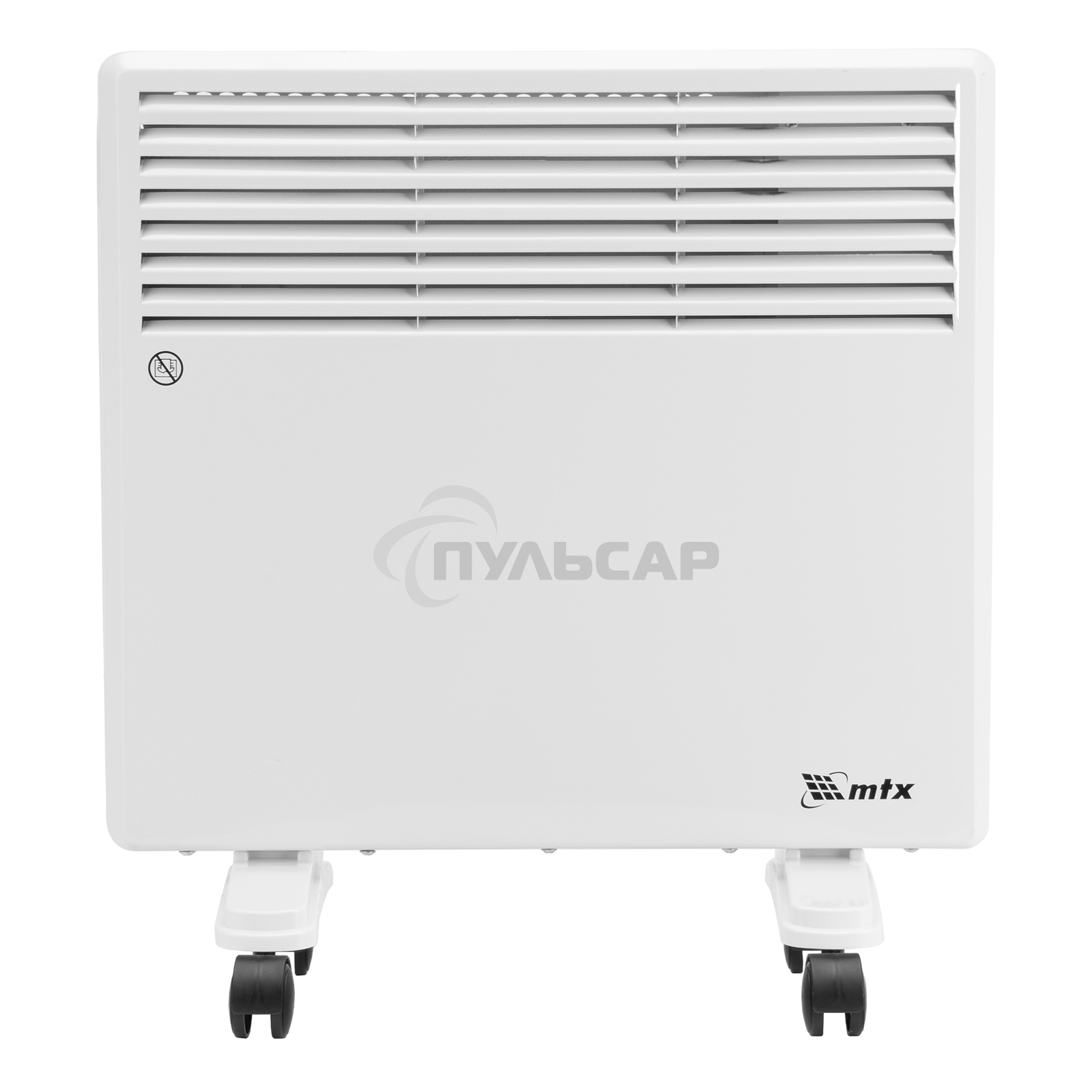 Конвектор электрический MTX CH-1000, белый, 1000 Вт, 10 м2, термостат