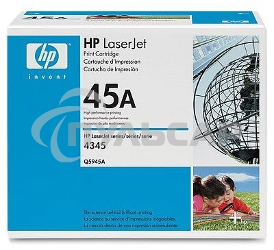 Картридж лазерный HP Q5945A черный для LJ 4345mfp 18 000 стр.