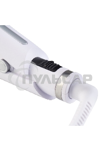 Стайлер GALAXY GL 4602 (Мощность 40Вт, максимальная температура 200^(o)С, нагревательный элемент с защитой от перегрева, два нагревательных элемента диаметром 16 мм, керамическое покрытие рабочих поверхностей, индикатор работы, вращающийся на 360^(o) град