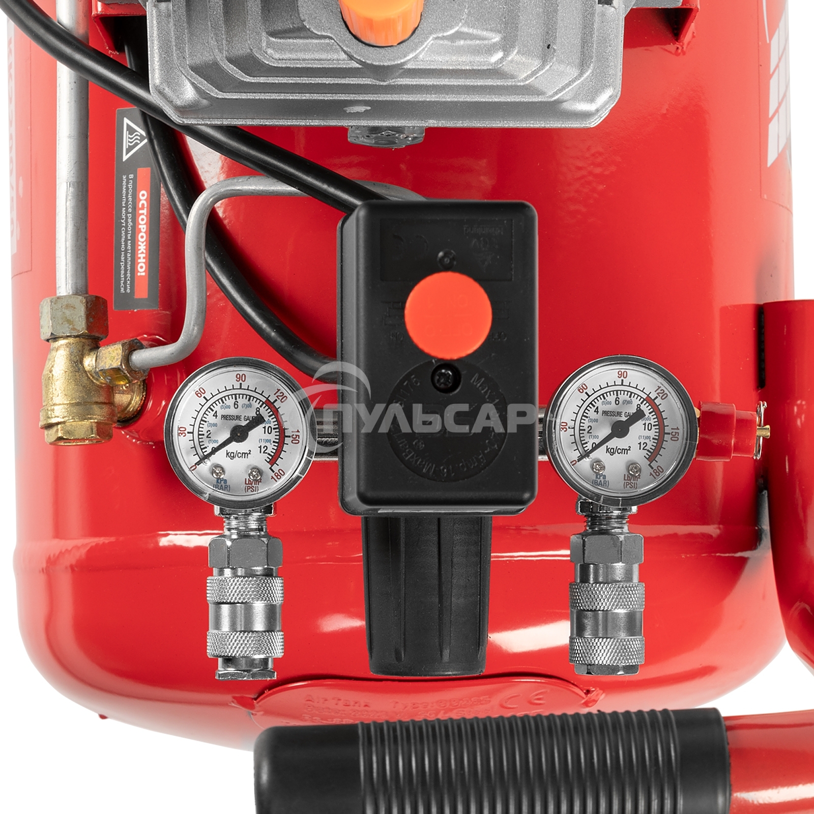 Компрессор воздушный КК-2200/50, 2,2 кВт, 350 л/мин, 50 л, прямой привод, масляный MTX