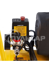 Компрессор Denzel воздушный DLC1300/24 безмасляный 1,3 кВт, 24 литра, 206 л/мин/ 58171