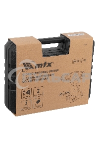 Дрель-шуруповерт MTX MCDL-12-02, Аккумуляторная, 12В, 2 АКБ, Кейс