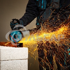 Круг отрезной по металлу Gross WA60TBF 125х1.0х22.2мм, в метал.банке, 10 шт. 743680