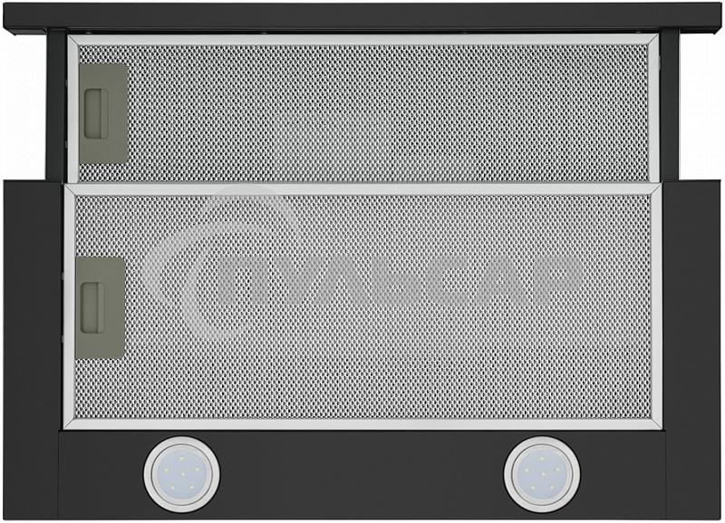 Вытяжка встраиваемая Maunfeld VS Fast 60 черный, 60 см, 850 куб. м/ч, 47 дБ