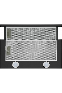 Вытяжка встраиваемая Maunfeld VS Fast 60 черный, 60 см, 850 куб. м/ч, 47 дБ