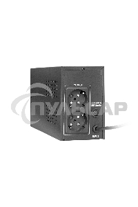 Источник бесперебойного питания ExeGate EP212516RUS Power Back BNB-800 800VA, черный, 2 евророзетки