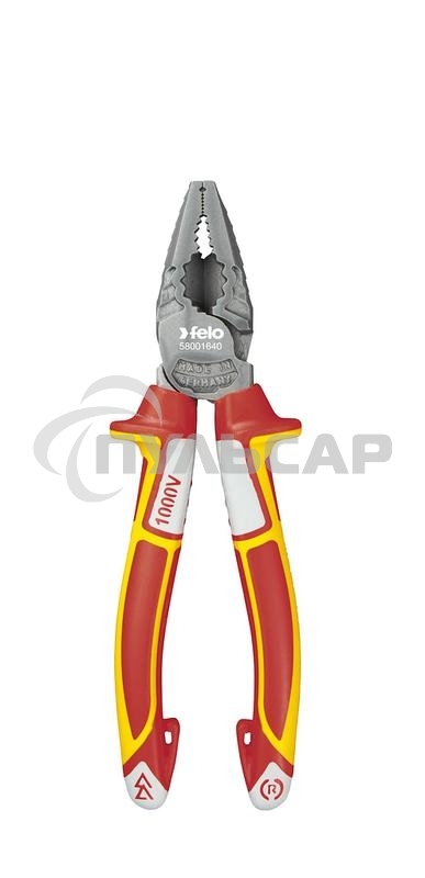 Диэлектрические комбинированные плоскокубцы Felo180 мм 58001840