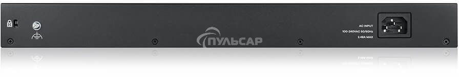 Kоммутатор Zyxel GS1900-48HPv2 Smart L2 PoE + switch, rack 19 