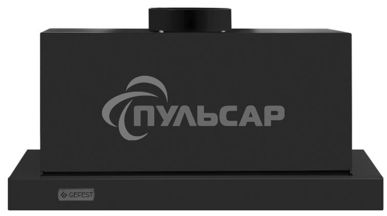 Вытяжка встраиваемая Gefest ВО 4501 К21 черный, 50 см, 600 куб. м/ч, 77 дБ