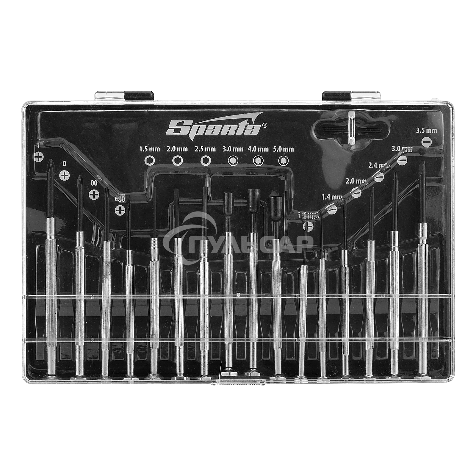 Набор отверток SPARTA для точной механики, 16 шт. SPARTA 11783