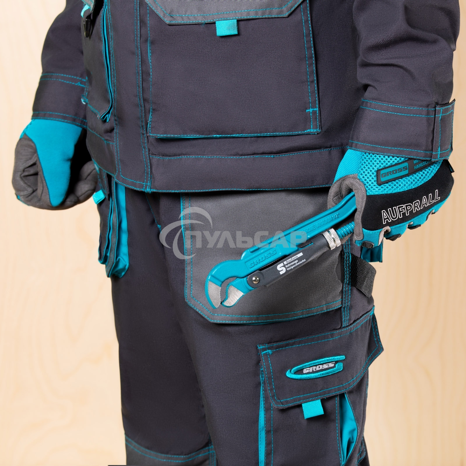 Ключ трубный GROSS рычажный, №0, 0,5