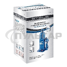 Домкрат гидравлический бутылочный, 4 т, h подъема 188-363 мм Stels