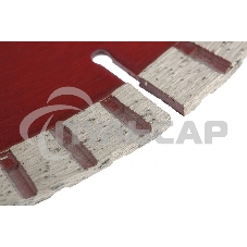 Диск алмазный Matrix отрезной Турбо-сегментный, 125 x 22,2 мм, сухая резка Professional