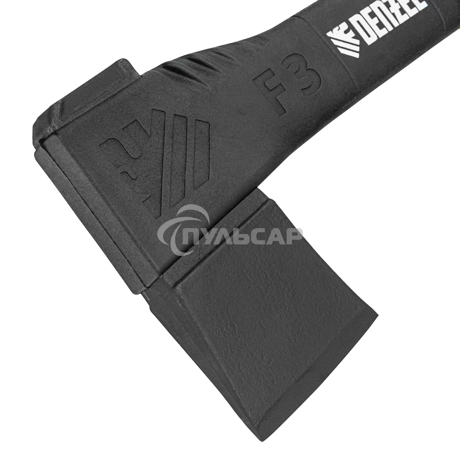 Топор-колун Denzel 21430 F3, 640 гр, двухкомпонентная рукоятка, 320 мм