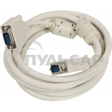 Кабель SVGA Ningbo CAB016S-10F VGA HD15 (m)/VGA HD15 (m) 3м феррит.кольца