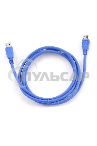 Кабель Gembird PRO CCP-USB3-AMAF-6, USB 3.0 кабель удлинительный 1.8м AM/AF позол. контакты, пакет