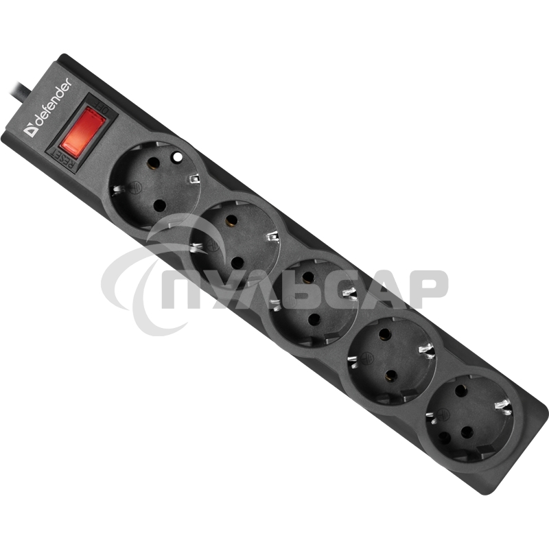 Сетевой фильтр Defender 1.8M ES LARGO 5OUTL.