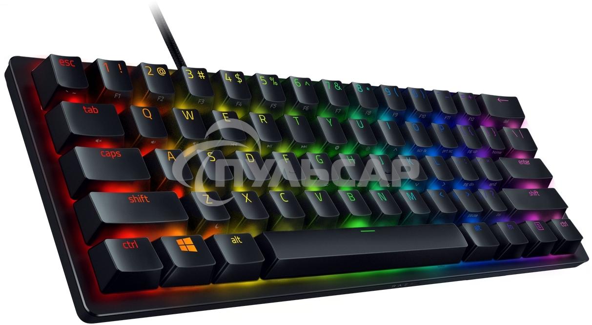 Клавиатура проводная игровая Razer Huntsman Mini Razer Huntsman Mini Gaming keyboard - Russian Layout