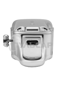 Машинка для стрижки Hyundai H-HC7111 серебристый/черный 3Вт (насадок в компл:3шт)