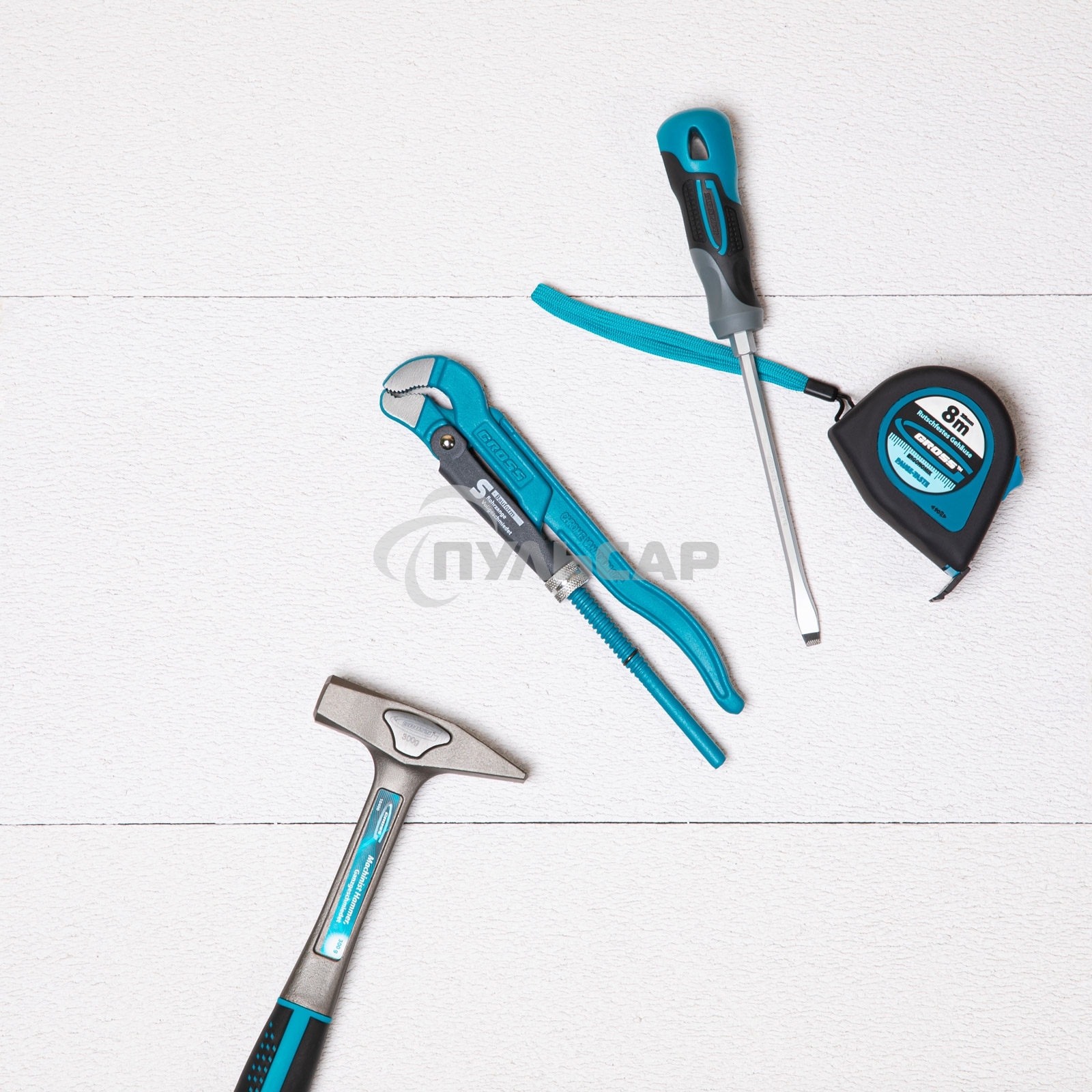 Ключ трубный GROSS рычажный, №0, 0,5