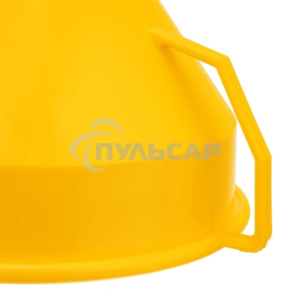 Воронка пластиковая Denzel 160 мм с металлическим ситом, непроливайкой и гибким наконечником