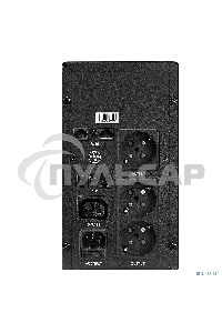 Источник бесперебойного питания CROWN ИБП CMU-SP800EURO 800VA, металл,1x12V/9AH, розетки 3*EURO+1*IEC bybas CM000001492