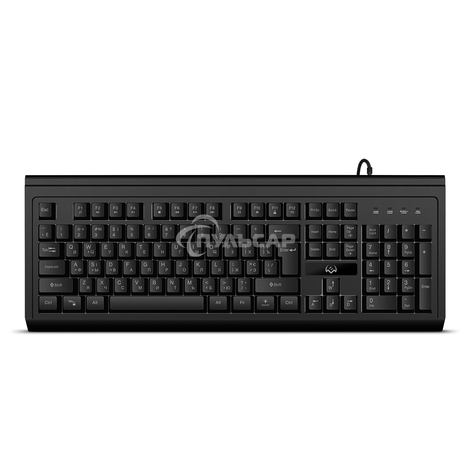 Клавиатура проводная SVEN KB-G8400 USB, черный